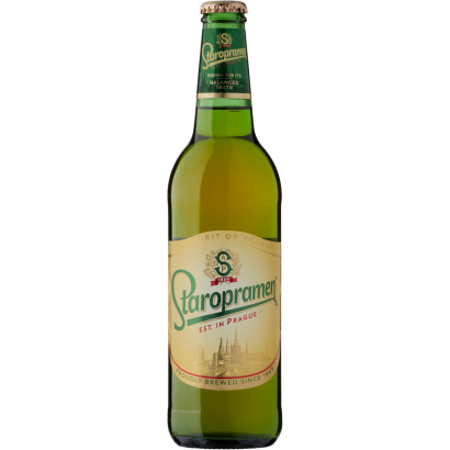Staropramen Premium minőségi világos sör 5% 0,5 l