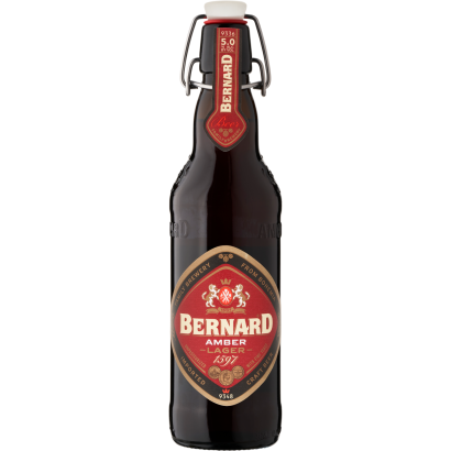 Bernard Amber Lager vörös sör 5% 0,5 l