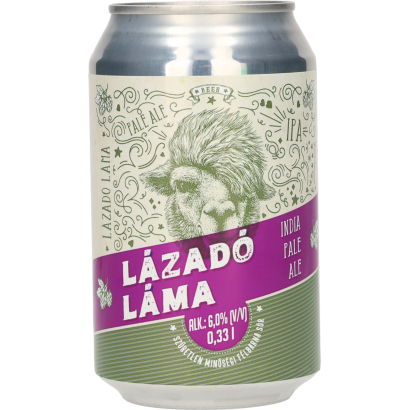 Auchan Kedvenc Lázadó láma IPA dobozos 0,33 L