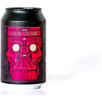 Mad Scientist Liquid Cocaine dupla IPA sör 9% 330 ml