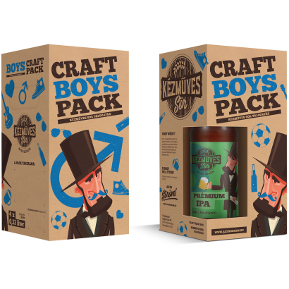 Kézművesör Craft Boy Pack 4x0,33 L.