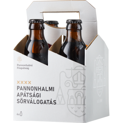 Pannonhalmi Főapátság Apátsági Sörválogatás (4 x 1 palack) 0,33 l