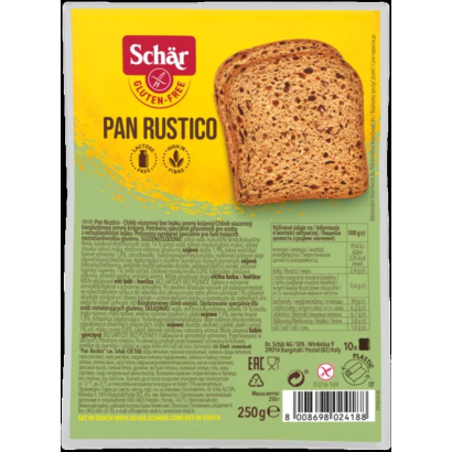 Schär gluténmentes többmagvas szeletelt kenyér 250 g