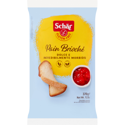 Schär Pain Brioché gluténmentes édes kenyér 370 g