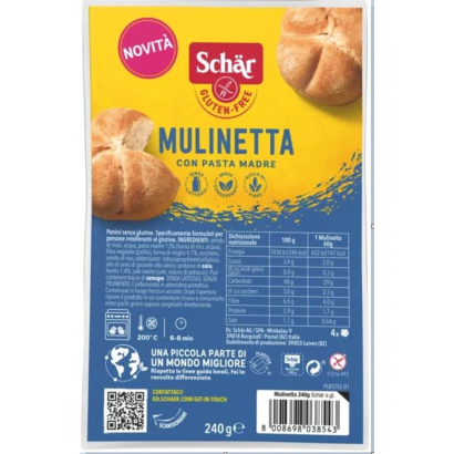 Schär gluténmentes császárzsemle  240 g