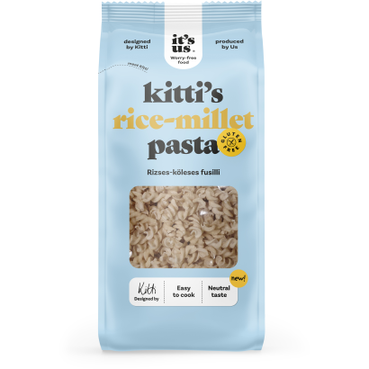 It's Us Fusilli gluténmentes rizses-köleses száraztészta 200 g