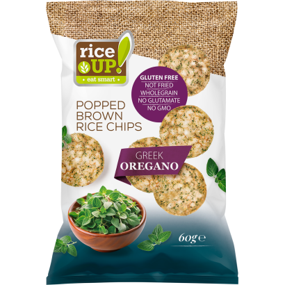 Rice Up Chips oregánó ízű 60 g