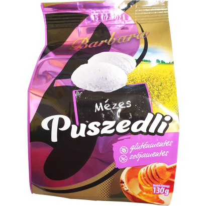 Barbara gluténmentes mézes puszedli sütemény 130 g