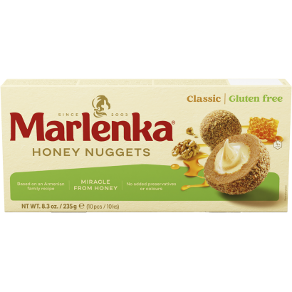 Marlenka gluténmentes mézes golyó 10 db 235 g