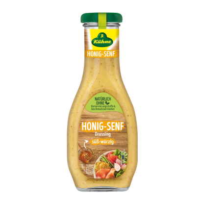 Kühne gluténmentes mézes-mustáros öntet 250 ml