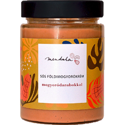 Mendula földimogyoró krém, sós gluténmentes 180 g