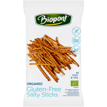 Biopont bio gluténmentes dekor-sós sóspálcika 45 g