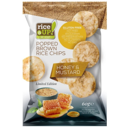 Rice Up Chips Mézes-mustáros ízű 60 g