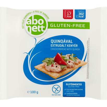Abonett gluténmentes extrudált kenyér quinoával 100 g