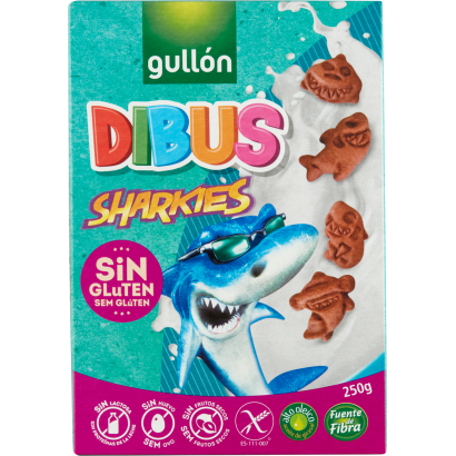 Gullón Dibus gluténmentes reggelizőkeksz 250 g