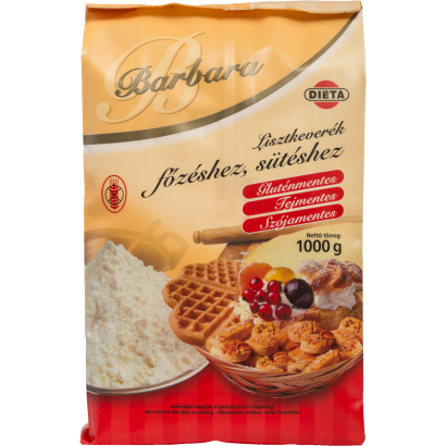 Barbara lisztkeverék főzéshez, sütéshez 1000 g