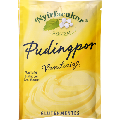 Nyírfacukor Original gluténmentes vaníliaízű pudingpor édesítőszerrel 80 g