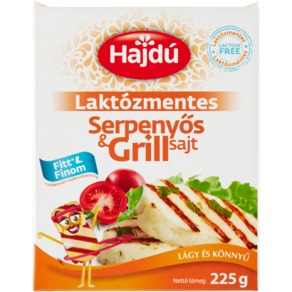 Hajdú laktózmentes serpenyős & grillsajt 225 g