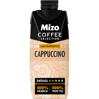 Mizo Coffee Selection Cappuccino laktózmentes zsírszegény kávés tej 250 ml