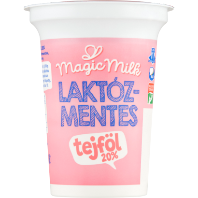 Magic Milk laktózmentes tejföl 20% 325 g