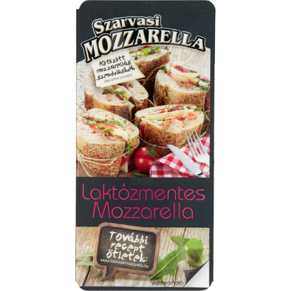 Szarvasi Szeletelt Mozzarella laktózmentes 100 g