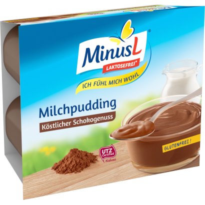 MinusL laktózmentes puding 4 x 125 g (500 g)