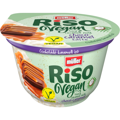 Müller Riso vegán csoki karamell 160 g