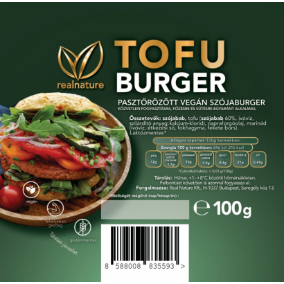 Real Nature Tofu Burger 100 g