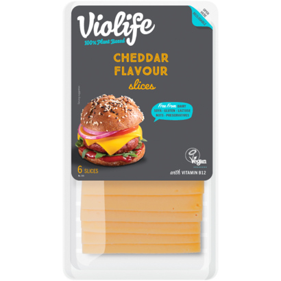 Violife Cheddar ízesítésű szeletek 100 g