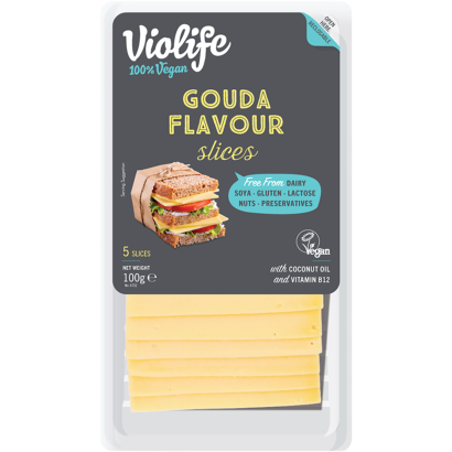 Violife gouda ízesítésű szeletek 100 g