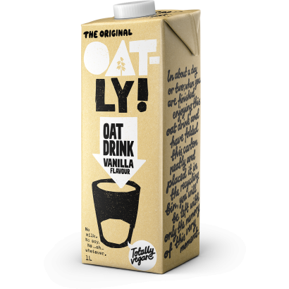 Oatly! zabital vanília ízzel, hozzáadott vitaminokkal és ásványi anyagokkal 1 l