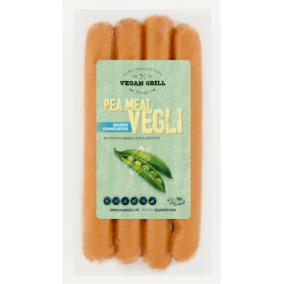 Vegan Manufactory Vegan Grill füstölt borsó-hús vegli 180 g