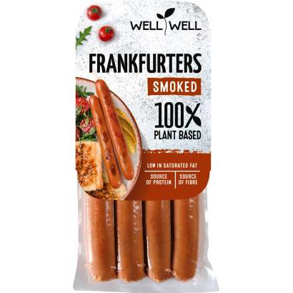 Vegán franfurti füstölt négyes 180 g