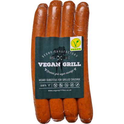 Vegan Manufactory Vegan Grill füstölt grill bászka 400 g