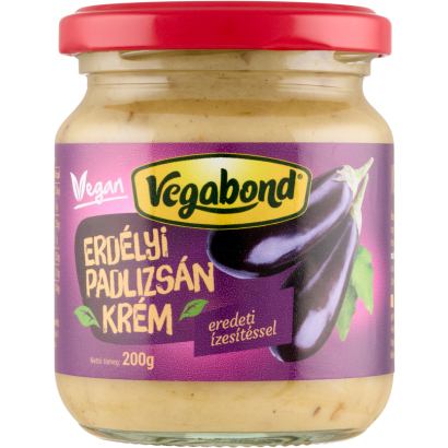 Vegabond erdélyi padlizsánkrém eredeti ízesítéssel 200 g