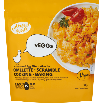 vEGGs vegán tojáspótló omletthez, tojás rántottához, sütéshez 180 g