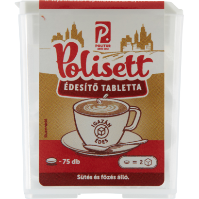 Politur Polisett édesítő tabletta 75 db 10,65 g