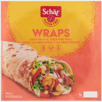 Schär gluténmentes tortilla tekercs 160 g