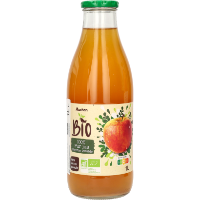 Auchan Kedvenc  Bio almalé 100%-os  1 l