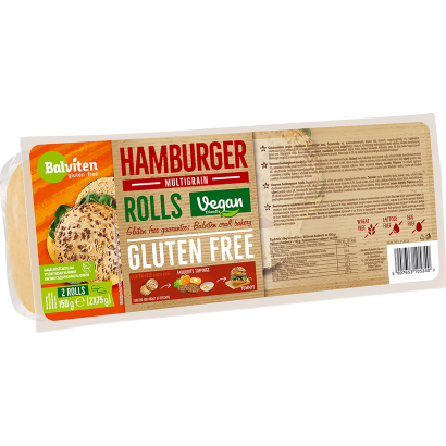 Balviten gluténmentes vegán magos hamburger buci 2 x 75 g (150 g )