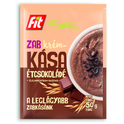 Fit zab étcsokoládés krémkása 50 g