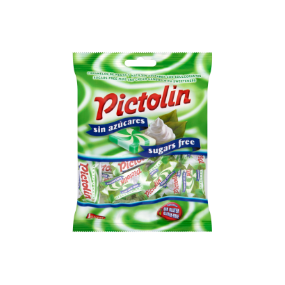 Pictolin mentolízesítésű tejszínes cukormentes cukorka édesítőszerrel 65 g