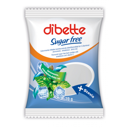Diabette vegyes mentol cukorka 70 g