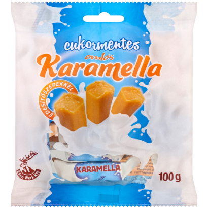 Cukormentes omlós karamella édesítőszerekkel 100 g