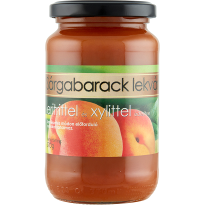 Sárgabarack lekvár eritrittel és xylittel édesítve 370 g