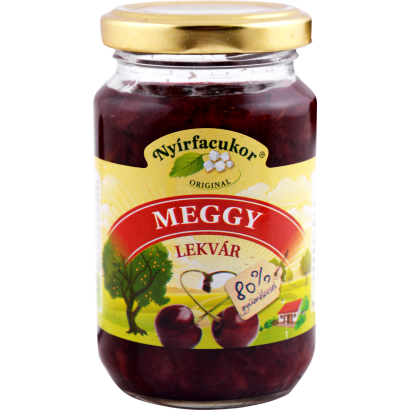 Nyírfacukor Original meggy-alma lekvár édesítőszerrel 230 g