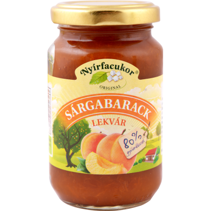 Nyírfacukor Original sárgabarack-alma lekvár édesítőszerrel 230 g