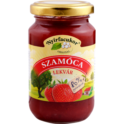 Nyírfacukor Original szamóca-alma lekvár édesítőszerrel 230 g