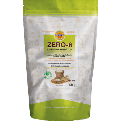 Dia-Wellness Zero 6 liszt koncentrátum CH 7 % alatt, 500 g