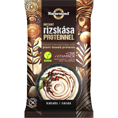Naturmind gluténmentes protein kakaós rizskása 44 g